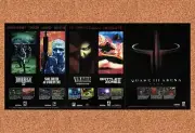Quake III Arena Original 1998 Activision Games Foldout 2-Part Poster 11" x 24"