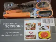 Herb Scissors Herb Stripper Set Herb Cutter Tools 5-Blades Herb Stripping Tool