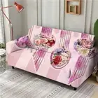 Doughnut Strawberry Stretch Sofa Cover Lounge Couch Slipcover Recliner Protector