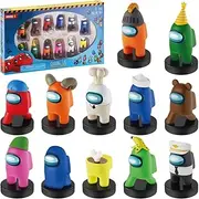 Among Us Series 2 Crewmate Stamper Figures 12-Pack Deluxe Box