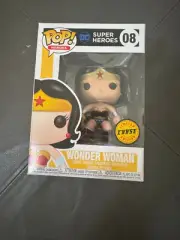 Funko Pop Metallic Wonder Woman Chase 2nd Edition
