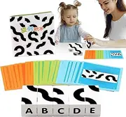 Block Puzzle Game - Funny Interactive Puzzle Board,Action Learning Toy, Brain Teasers Game, Sensory Building Toys for Girl, Boys, Kids at Home