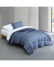Calvin Klein Reversible Lush Washed Solid Comforter Set