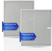 2Pcs BPS1FA30 Range Hood Aluminum Grease Filter Replaces 99010299 S99010305 for