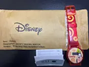 Vtg Disney Goofy Digital Watch Sii Marketing 784355 MD0028 Red