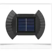 Automatic Light Sensor 8led Solar Lamp Balcony Up and Down Wall Light - 1Pack Warm Light