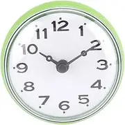 Joyzan Shower Clock Suction Cup Wall Clock Mini Bathroom Clock Waterproof Bath Suction Clock for Shower Washroom Kitchen(Green)