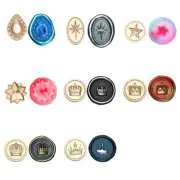 Pendant Series Wax Seal Stamp for Photo Brass Crown Sealing Waxed Stamp