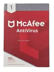 McAfee Antivirus Protection for Your PC, 1-YR Subscription, Sealed