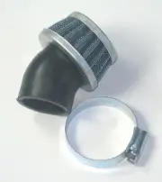Qty 2) 35MM Air Filter ATV QUAD Dirt Bike Go-Kart 50 70 90 110 125cc. Bent Neck.