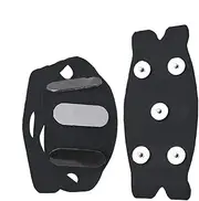 Gripper Spikes for Shoes,Anti-Skid Shoe Covers Ice Snow Grips Non Slip Gripper Spikes - Traction Cleats Good Elasticity Ice Spikes Crampons for Women, Men, Elderly, Sports Shoes