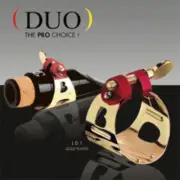 BG Duo Ligature Bb Clarinet & Alto Sax Hard Rubber Mouthpieces