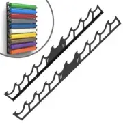10-Roll Vinyl Roll Rack Wall-Mounted Film Roll Midea Display Storage Holder Tool
