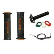 Yamaha R6 2014 2015 2016 Domino XM2 Quick Action Throttle With Black / Orange Gr