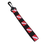 BCD Diving Clip Diving Flags Strap Webbing Strap Lanyard For Secure Attachments