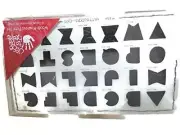 CTMH Party Blocks Capital Letter Alphabet Stamp Set