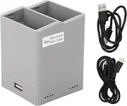 Drone Battery Charging Hub with Digital Display, Portable, Suitable for DJI Mini 3/3 Pro/4 Pro, Charges Dual Batteries Sequentially, 8.5V DC Output
