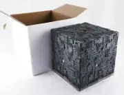 Star Trek Starships XL Borg Cube 6" Special Subscription Bonus Eaglemoss NIB!!!