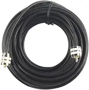 Uonlytech Coax Cable to Uhf Jumper Extension Cable Feet Low Loss Radio Antenna Analyzer