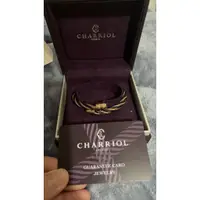 在飛比找蝦皮購物優惠-CHARRIOL 夏利豪 經典徹爾斯鋼索手環-立體葫蘆 黑+