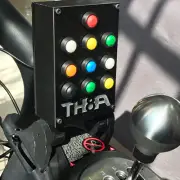 For Thrustmaster TH8A Carbon Fiber Gear Shifter Central Control Panel Mod !!