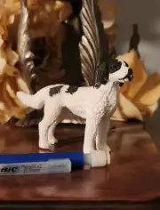 Non-Breyer Custom CM Spaniel Labradoodle Farm Dollhouse Model Railroad Dog Pup