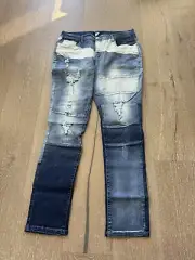 NWT Venus Distressed Patchwork Skinny Jeans Size 16