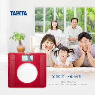 【福利品出清】日本TANITA 大螢幕超薄電子體重計 HD-381-2色-台灣公司貨