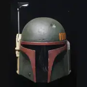 Star Wars Boba Fett Cosplay Helmet FRP Full Face Mask Green Men Adult Prop Cos