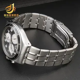 適用于斯沃琪Swatch精鋼手錶帶金屬錶鍊不銹鋼錶帶配件19 20 21mm
