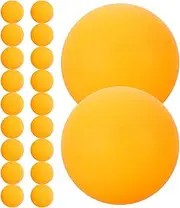 60pcs Table Tennis Balls Round Pong Balls Sports Training Balls Plastic Reusable Pong Balls Balls