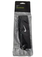 Nike Headband Athletic Sport Team Black OS Unisex Swoosh