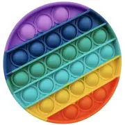 Rainbow Circle Pop Bubble Fidget Toy
