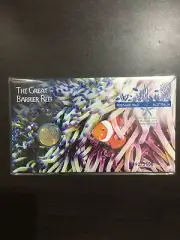 great aussie coin hunt coloured $1 coin great barrier reef nemo fish sea PNC fd