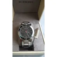 在飛比找旋轉拍賣優惠-【獨特】全新熱賣BURBERRY 巴寶莉手錶 男錶 時尚酷黑