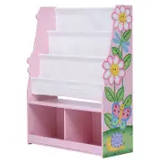 Fantasy Fields Magic Garden Kids Display Bookshelf with Storage Drawer, Multi
