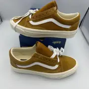 Vans OTW Old Skool 36 LX Waxed Leather Golden Brown Mens Size 8 WTAPS 90 NOAH