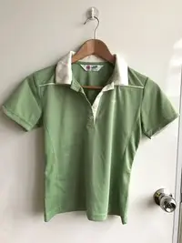 在飛比找Yahoo!奇摩拍賣優惠-Londa Polo 青草綠 吸濕排汗衫 s號 網布