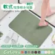 【怪獸居家生活】rubber anne 台灣製 2入組 20秒瞬吸 軟式珪藻土吸水地墊(66x44cm)