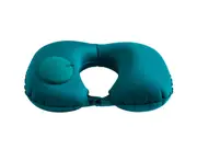 2PCS Push-type Inflatable U-shaped Pillow Air Pillow Office Pillow Portable Neck Protector Support The Head for Traveling and At Home