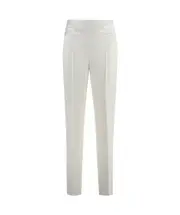 Boss Hugo Boss Straight-Leg Tuxedo Trousers EU40 White