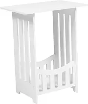 LIFKOME Mini Dressing Table for Bedroom Design Small Space Furniture Nightstand with Lower Shelf for Organizing Home Decor Accent for Living Bedroom