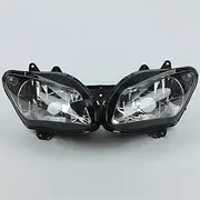 Pizgear Motorcycle Front Headlight Head Light, for, YZF-R1 2002-2003 YZF R1 Motorbike Headlamp Lighting Assembly Motorcycle Headlight Assembly
