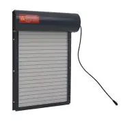 YA (Duck Grey)Automatic Chicken Coop Door Solar Powered Opener With Timer Light