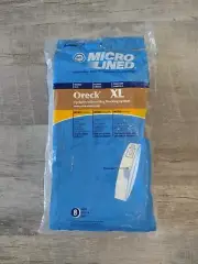 8 DVC Micro Lined Bags fit Oreck XL Upright Vacuums XL2000, XL8000 & XL9000