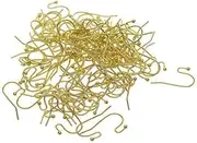 [Vaveren] 600 Pack Brass Earring Hooks - Stylish French Ear Wire Assortment