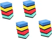 UTHCLO 24pcs Classroom Whiteboard Erasers Soft Tip Mini Erasers for Office Home