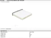 Sakura Cabin Air Filter for MAZDA CX-30 DM SUV Mazda 3 BP 2019-On (for: Mazda)