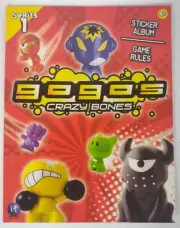 Gogo's Crazy Bones Series 1 Sticker Album Book