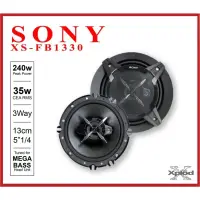 在飛比找蝦皮購物優惠-【AU Auto汽車音響】SONY XS-FB1330 5吋